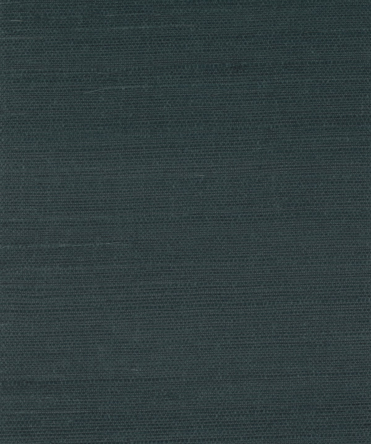 Deep ocean blue sisal grasscloth wallpaper with subtle woven texture