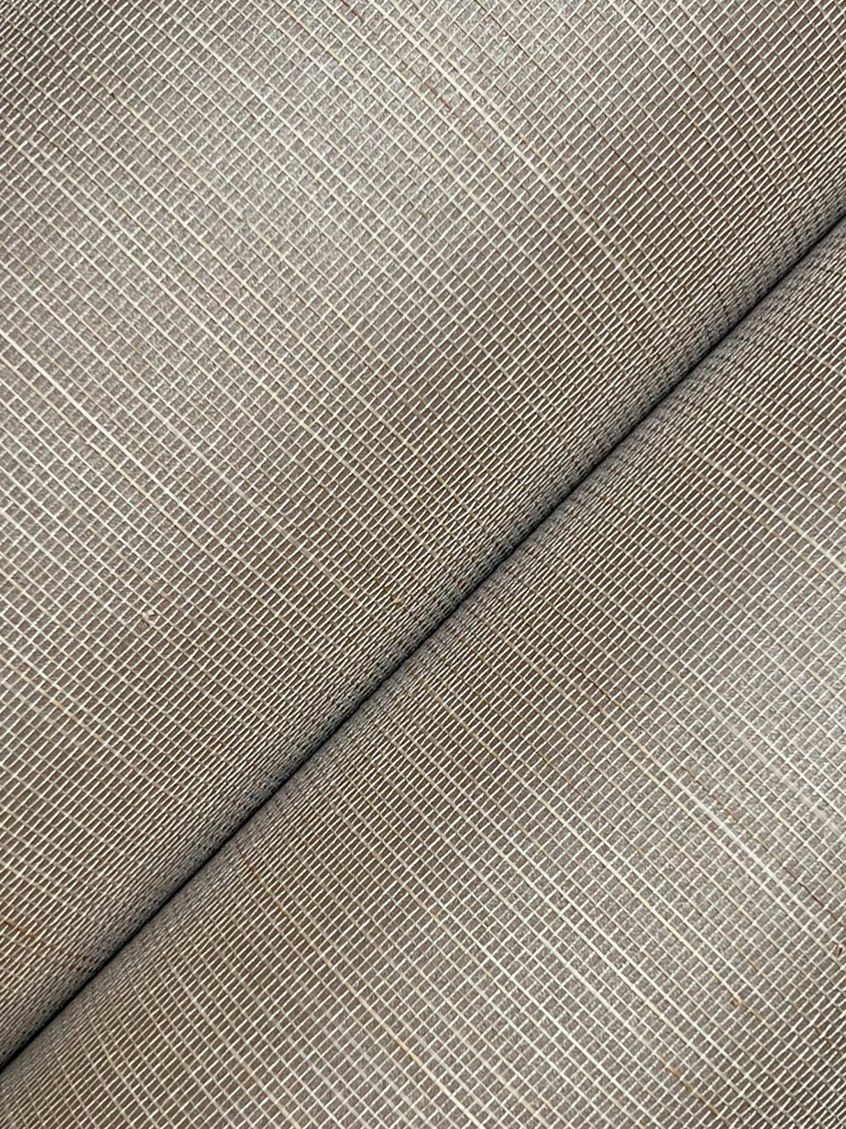 Abaca Weave Beige Grasscloth Wallpaper - York GL0501GV SAMPLE