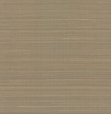 Abaca Weave Brown Grasscloth Wallpaper with Natural Woven Texture - York GL0502