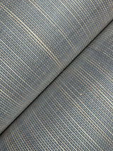 Abaca Weave Blue Grasscloth Wallpaper - York GL0503GV SAMPLE
