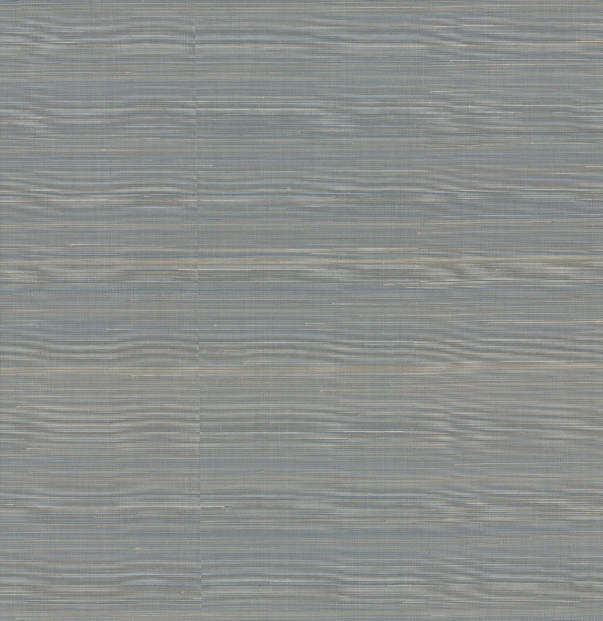 Abaca Weave Blue Grasscloth Wallpaper with Natural Woven Weave - York GL0503SAM