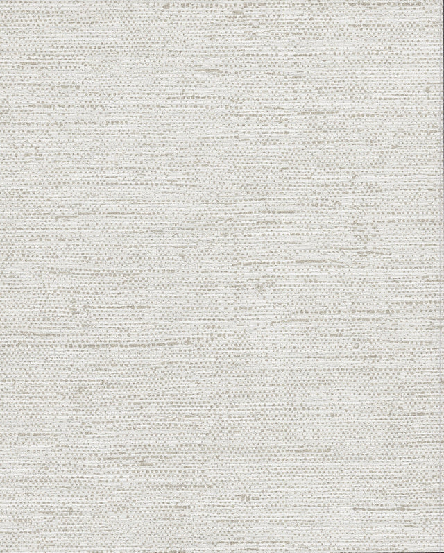 Essence White Metallic Wallpaper with Metallic Effect - York GL0512N