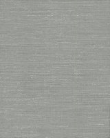 Essence Blue Metallic Wallpaper with Faux Grasscloth Texture - York GL0513N