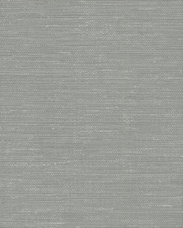 Essence Blue Metallic Wallpaper with Faux Grasscloth Texture - York GL0513N