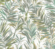 York Swaying Palms Olive & Aegean non woven wallpaper roll GN2542