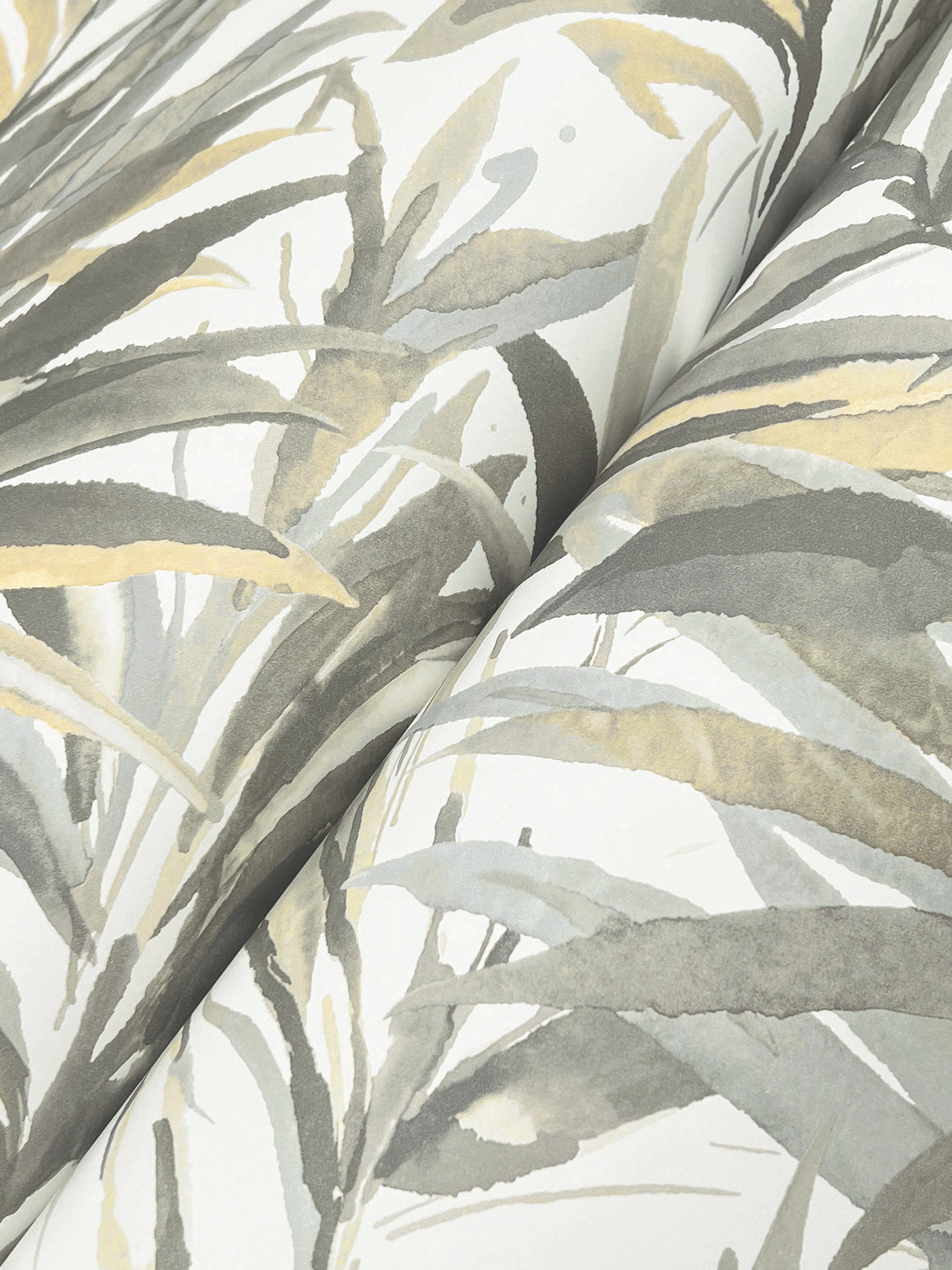 Swaying Palms Neutral by York Wallcoverings Botanical Wallpaper- York Wallcoverings GN2543
