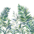Swaying Palms Green & Blue mural by York Wallcoverings