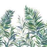 Swaying Palms Green & Blue mural by York Wallcoverings