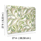 Achate Grass by York Wallcoverings Modern Wallpaper – York Wallcoverings GN2561