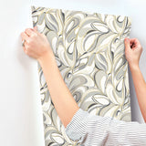 Achate Black & Grey by York Wallcoverings Non Woven Wallpaper – York Wallcoverings GN2564