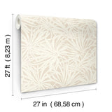Floral Canopy Linen by York Wallcoverings Wallpaper – York Wallcoverings GN2571