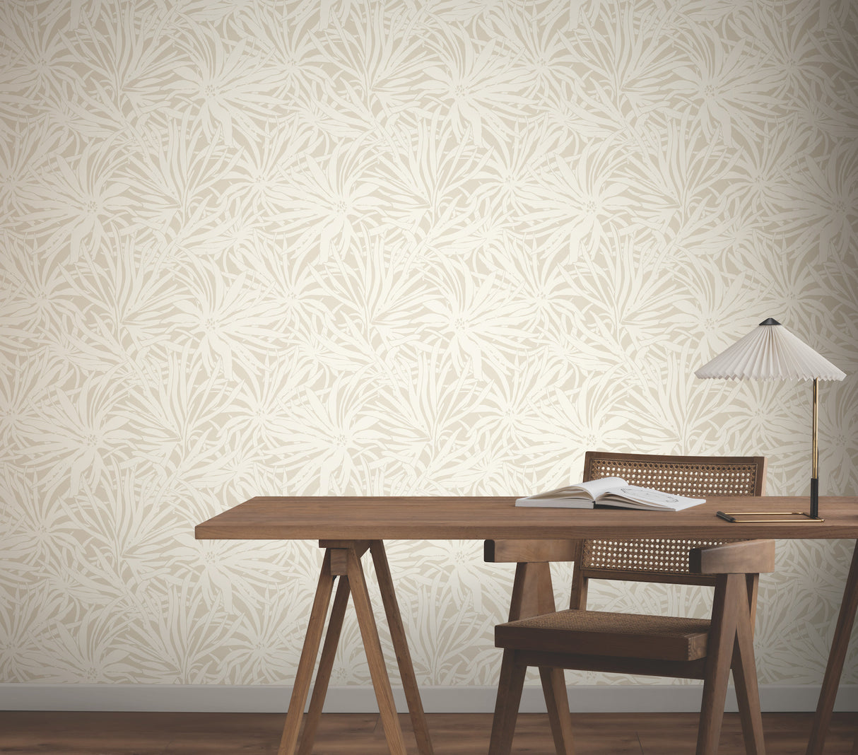 Floral Canopy Linen by York Wallcoverings Wallpaper – York Wallcoverings GN2571