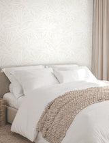 Floral Canopy Cream by York Wallcoverings Floral Wallpaper – York Wallcoverings GN2573