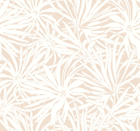 York Floral Canopy Blush non woven wallpaper roll GN2574
