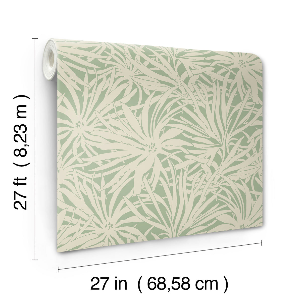Floral Canopy Olive by York Wallcoverings Wallpaper – York Wallcoverings GN2575