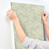 Floral Canopy Olive by York Wallcoverings Wallpaper – York Wallcoverings GN2575
