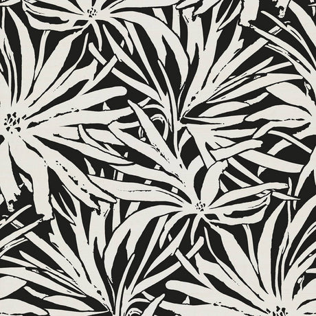 Floral Canopy Black Mural – York Wallcoverings GN2576M