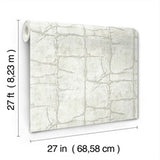 Mojave Grey by York Wallcoverings Non Woven Wallpaper- York Wallcoverings GN2583