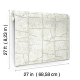 Mojave Grey by York Wallcoverings Non Woven Wallpaper- York Wallcoverings GN2583