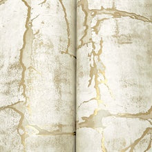 Mojave Gold by York Wallcoverings Non Woven Metallic Wallpaper – York Wallcoverings GN2584
