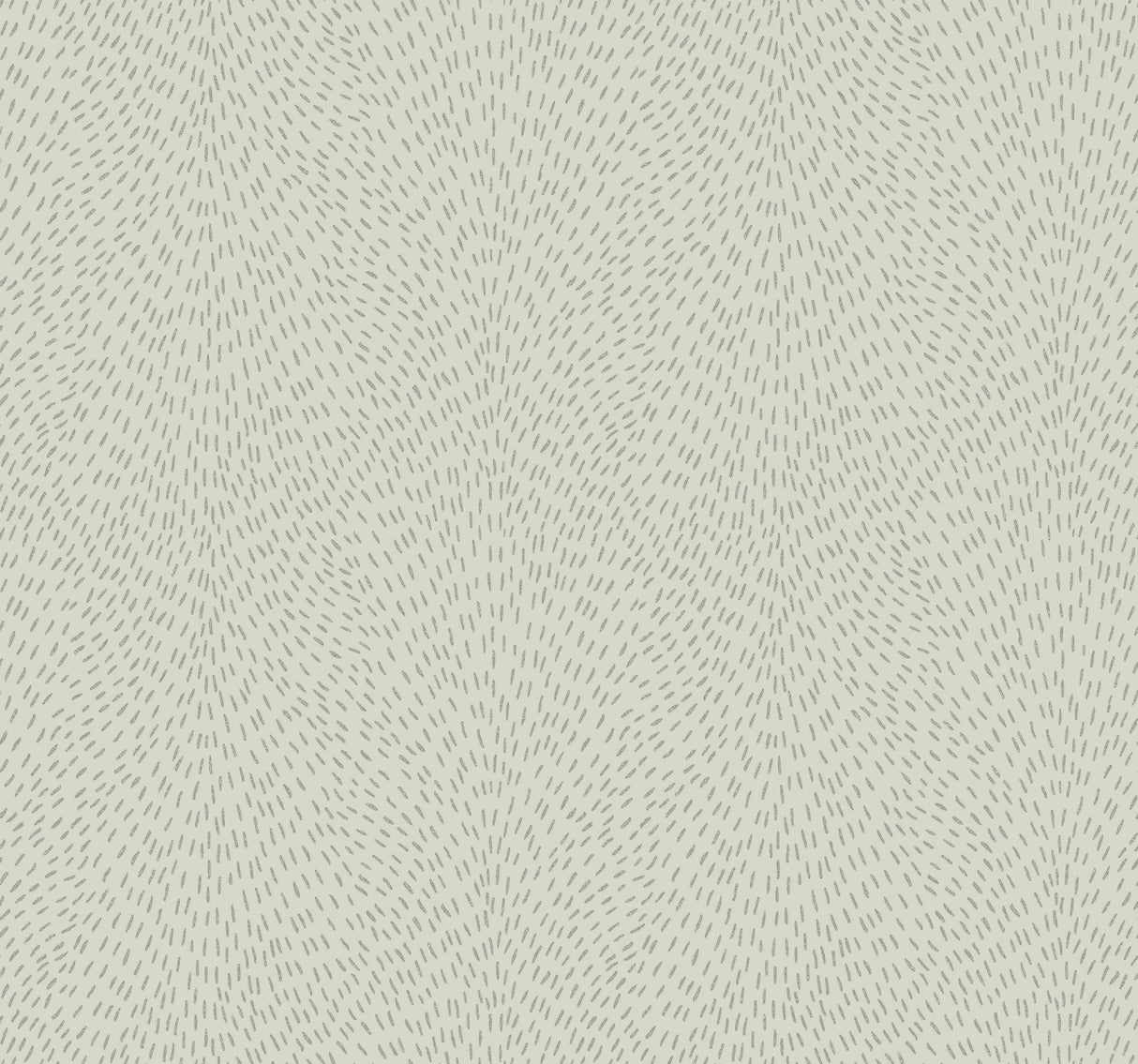 York Wallcoverings Dew Drop Grey wallpaper roll with glittered dash pattern