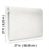 Dew Drop White by York Wallcoverings Glitter Wallpaper – York Wallcoverings GN2593
