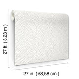 Dew Drop White by York Wallcoverings Glitter Wallpaper – York Wallcoverings GN2593