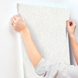 Dew Drop White by York Wallcoverings Glitter Wallpaper – York Wallcoverings GN2593