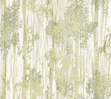 York Wallcoverings Aspen Grove Green Wallpaper GN2601 pattern and roll