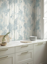 Aspen Grove Blue by York Wallcoverings Botanical Wallpaper – York Wallcoverings GN2602