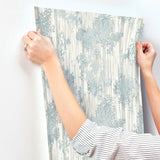 Aspen Grove Blue by York Wallcoverings Botanical Wallpaper – York Wallcoverings GN2602