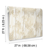 Aspen Grove Sand by York Wallcoverings Botanical Wallpaper – York Wallcoverings GN2604