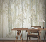 Aspen Grove Beige by York Wallcoverings Botanical Cork Mural – York Wallcoverings GN2605M
