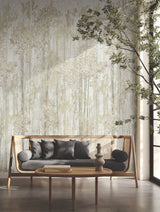 Aspen Grove Beige by York Wallcoverings Botanical Cork Mural – York Wallcoverings GN2605M