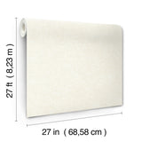 Impression White by York Wallcoverings Textured Small Print Wallpaper- York Wallcoverings GN2613