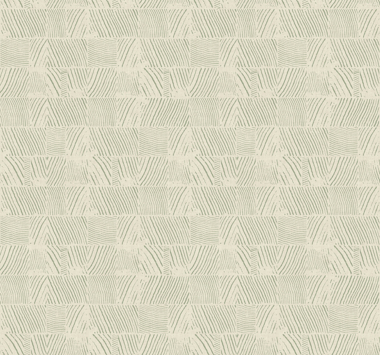 York Wallcoverings Woodcut Green & Stone Wallpaper GN2624