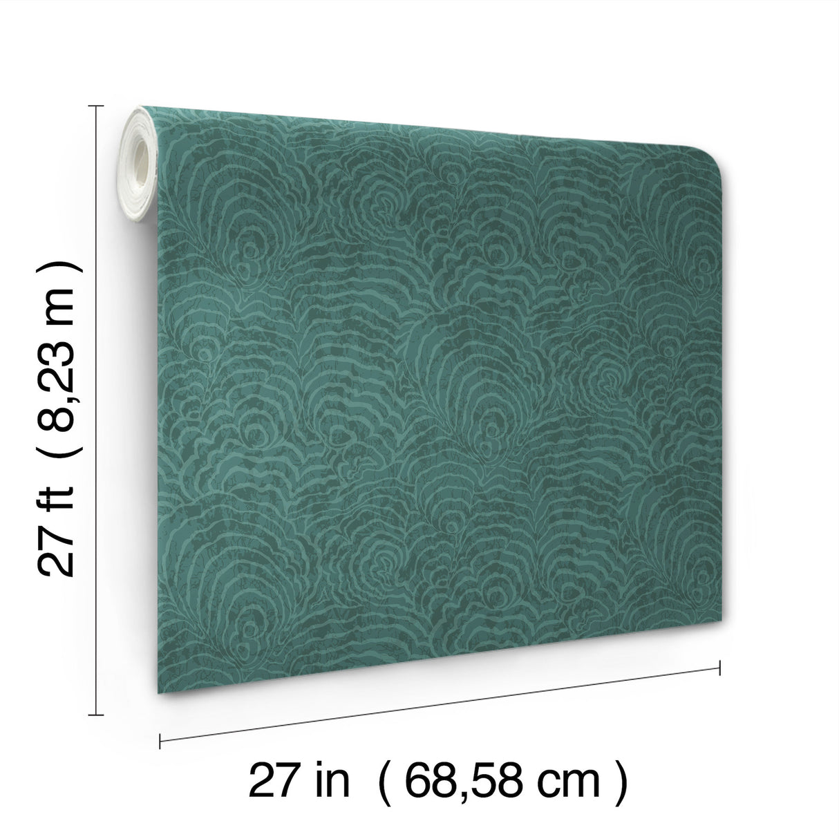 Ocean Jasper Teal by York Wallcoverings Non Woven Wallpaper – York Wallcoverings GN2631