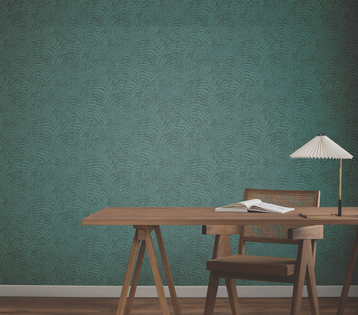 Ocean Jasper Teal by York Wallcoverings Non Woven Wallpaper – York Wallcoverings GN2631