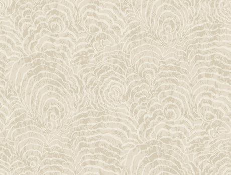 York Wallcoverings GN2632 Ocean Jasper Beige Wallpaper room scene and pattern