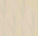 Graceful Willow Putty Wallpaper GN2641 by York Wallcoverings