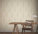 Graceful Willow Pale Straw by York Wallcoverings Botanical Wallpaper- York Wallcoverings GN2642