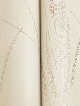 Graceful Willow Stone by York Wallcoverings Foil on Non Woven Botanical Wallpaper – York Wallcoverings GN2644