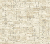 York Wallcoverings GN2652 Pop The Cork Stone wallpaper sample roll in neutral cork-look design