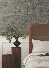 Pop The Cork Charcoal by York Wallcoverings Cork Wallpaper – York Wallcoverings GN2654