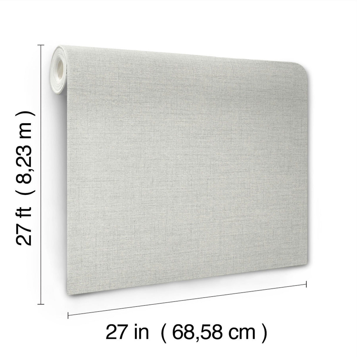 Hillswick Tweed Pewter by York Wallcoverings Textured Tweed Wallpaper – York Wallcoverings GN2672