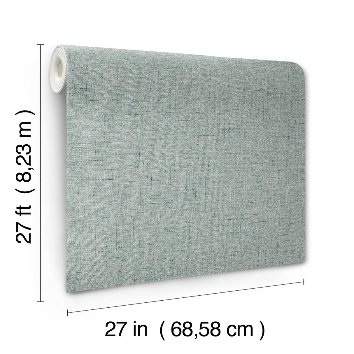 Hillswick Tweed Indigo by York Wallcoverings Textured Solid Non Woven Wallpaper – York Wallcoverings GN2673