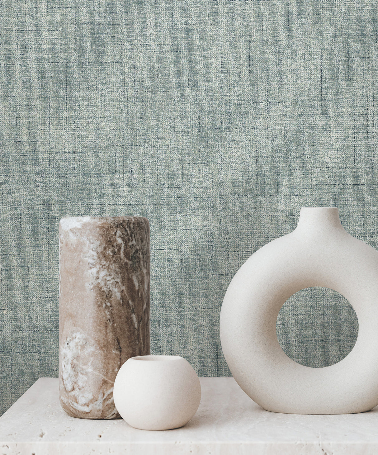 Hillswick Tweed Indigo by York Wallcoverings Textured Solid Non Woven Wallpaper – York Wallcoverings GN2673