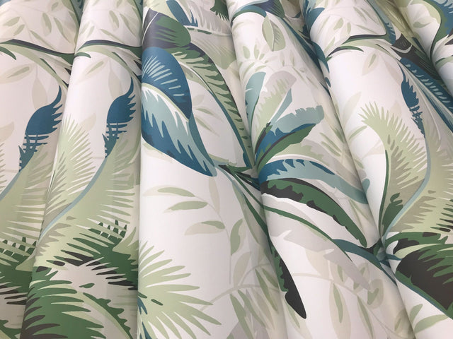 Summerhouse Peacock Multicolor Tropical Prepasted Wallpaper - York GO8202
