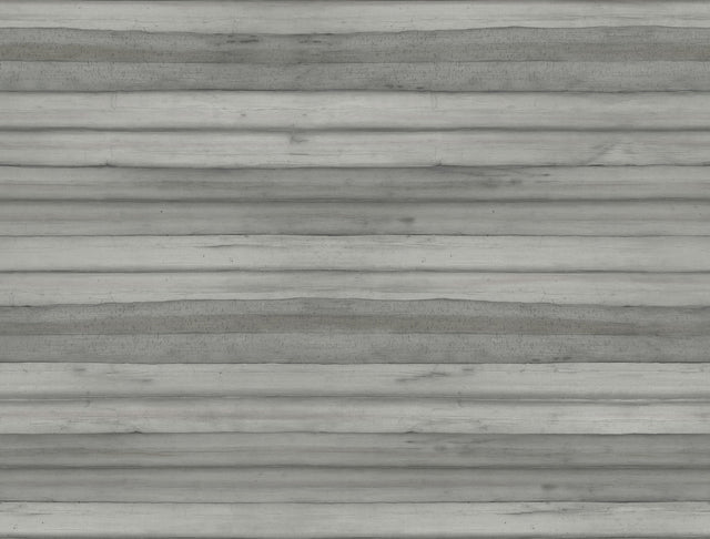 Pandora Leaf Grey Wallpaper with Striped Palm Leaf Motif - York GO8264