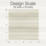Pandora Leaf Birch Beige Wallpaper with Horizontal Wood-Look Stripes - York GO8265